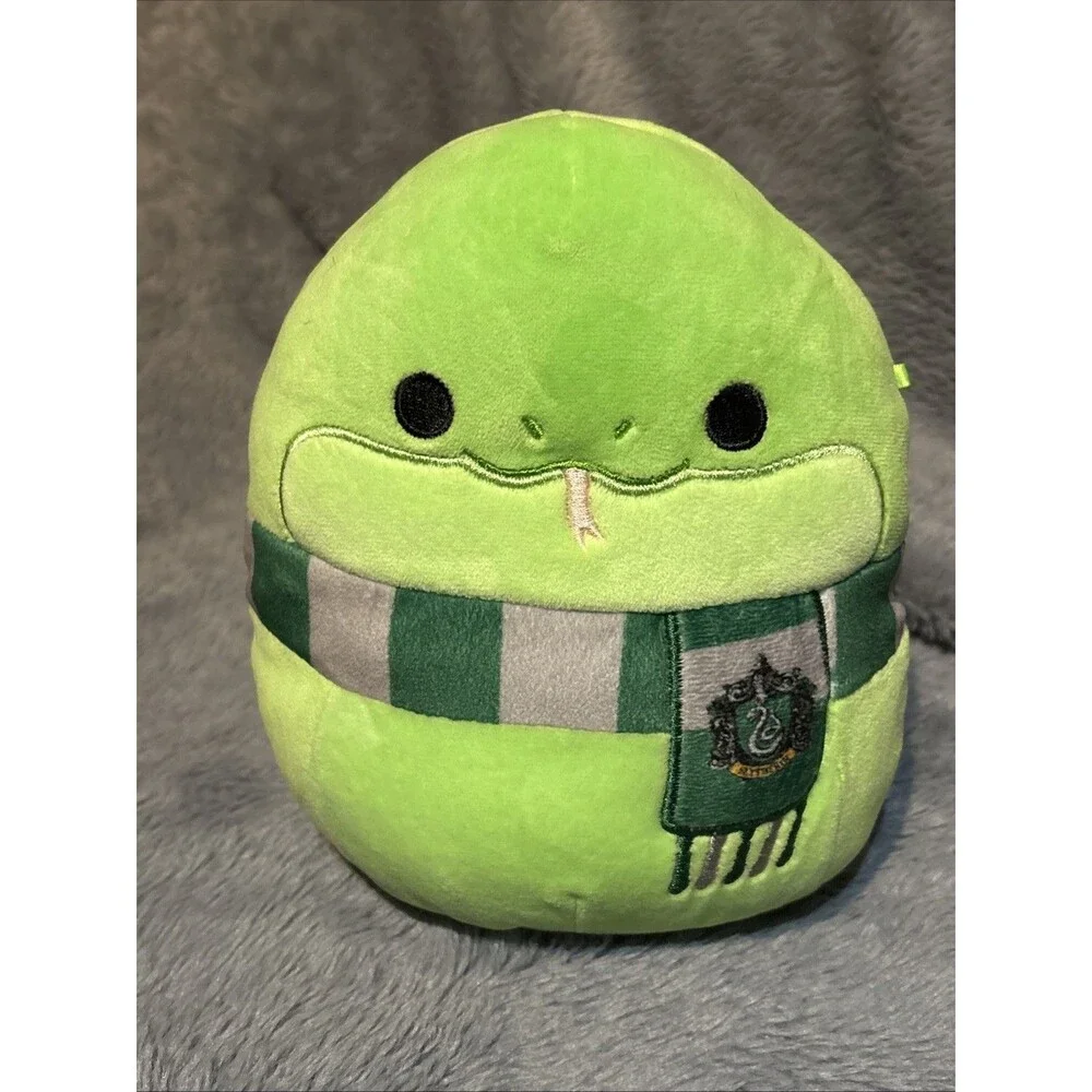 Squishmallows Original Harry Potter 8-Inch Slytherin Snake Plush Halloween